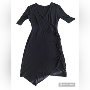Faux wrap back cotton dress super soft.